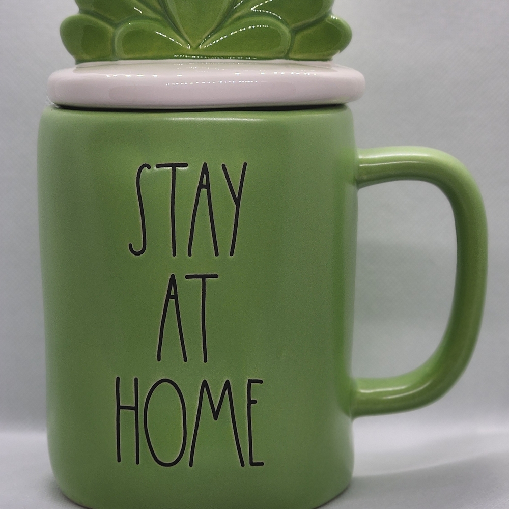 RAE DUNN "Stay At Home Plant Mom' Mug - Picture 2 of 2